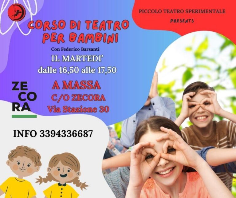 Laboratorio Propedeutico teatrale per bambini